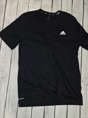 adidas Black Aeroready Tee Mens Medium